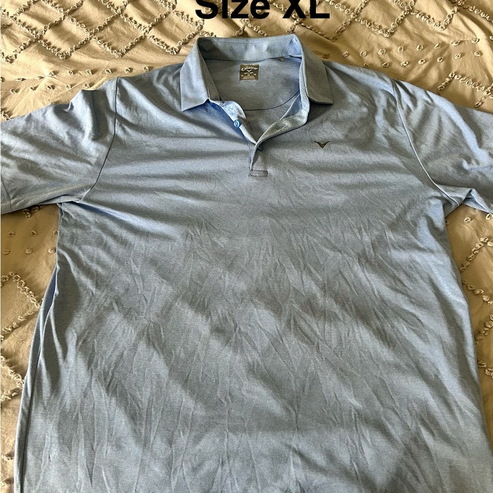 Men's Light Blue Polo Shirt